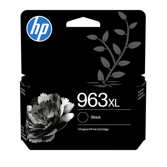 HP 963XL Black Original Ink Cartridge - 3JA30AE. 2,000 Pages