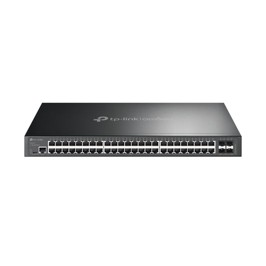 TP-Link 48xRJ45 4xSFP+ Rackmount Switch Black