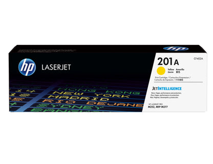 HP CF402A Amarillo Cartucho de Toner Original - 201A. 1.400 Paginas