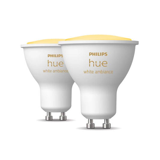Philips Hue LED GU10 35W Bulb Kit 2 (929001953310)