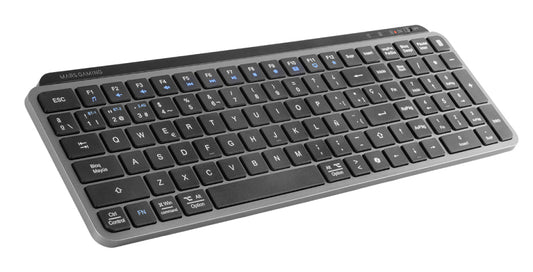 Mars Gaming Bluetooth Black Keyboard (MKSILENKEYSES)