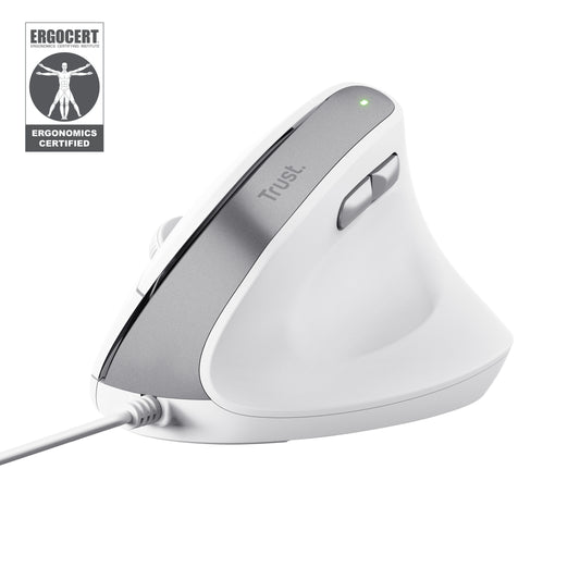 Trust Bayo II Optical Vertical Mouse USB-A White (25397)