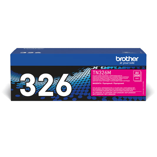 Brother Laser Magenta Toner 3500 pages (TN-326M)