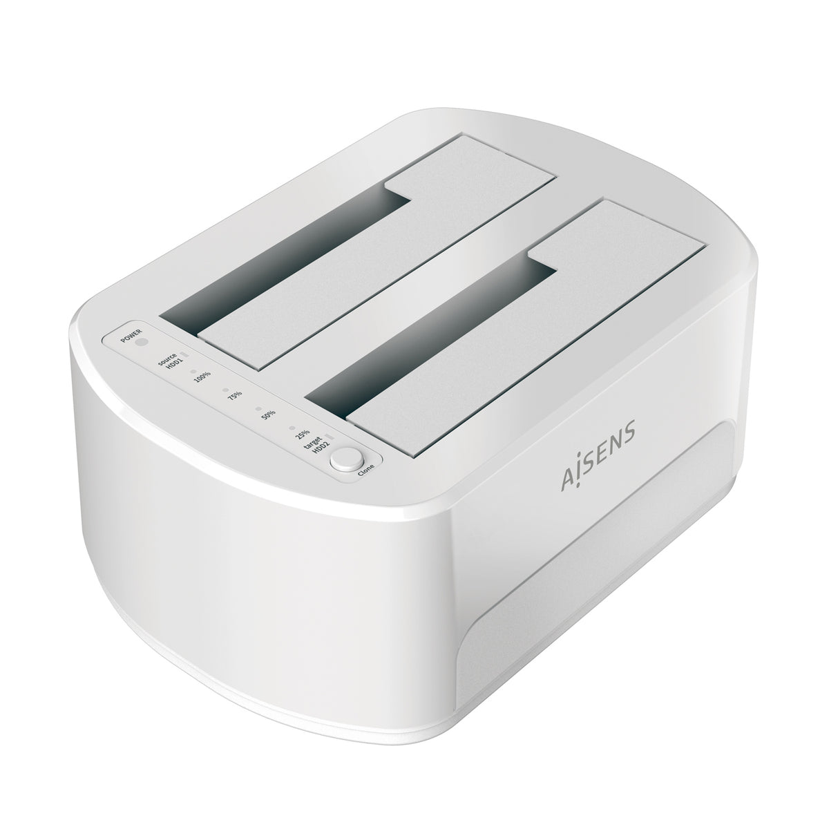 Dock AISENS USB 3.0 SATA 2.5"/3.5" Blanco (ASDS-D02W)