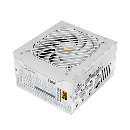 Mars Gaming ATX 750W 80+Gold White PSU (MPB750PSIW)