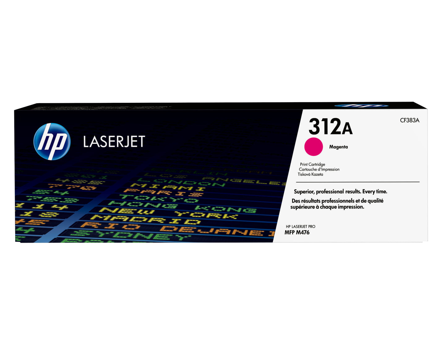 HP CF383A Magenta Original Toner Cartridge - 312A. 2,700 Pages