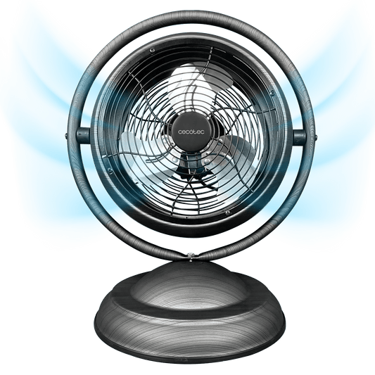 Ventilador de Sobremesa CECOTEC 1000 RetroDesk (08350)