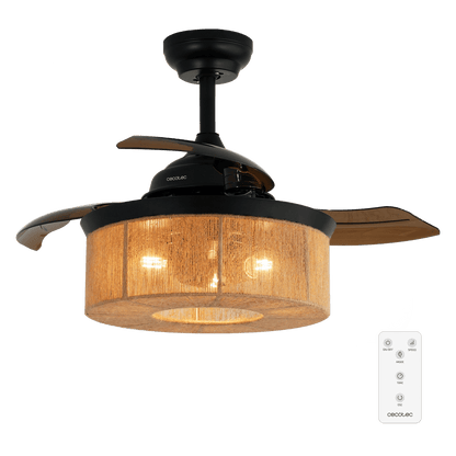 Ventilador Techo CECOTEC 3600 Invisible Natural (08624)