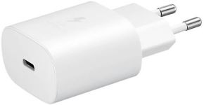 Cargador de pared a USB-C 25w 3a blanco