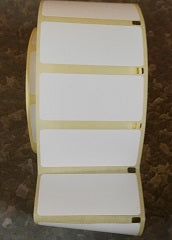 Etiquetas transferencia termica 56x25mm aproximadamente rollo de 1000 unidades