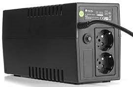 UPS fortress 1200 v3 800va 480w 230v off line formato torre con 2 conectores schuko peso 5.5 KG