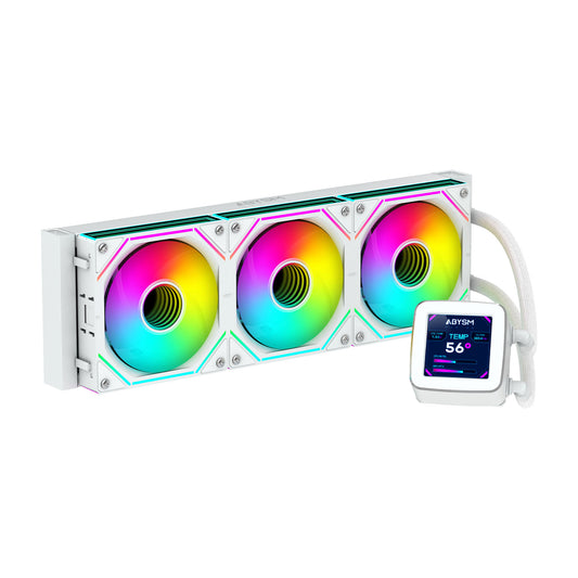 Ref. Líq. Abysm Oceanic LCD 3x120mm Blanca (AB336012)