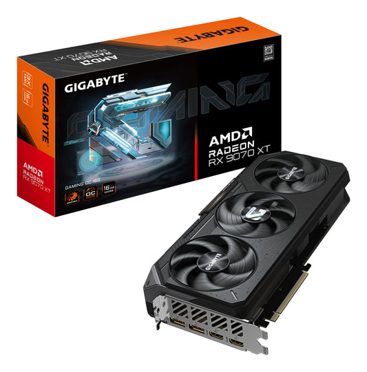 GIGABYTE RADEON RX 9070 XT GAMING OC 16GB GDRR6 PCIE 5.0 VIDEO CARD