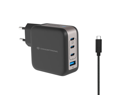 CONCEPTRONIC USB-A/C 100W Wall Charger (ALTHEA18B)
