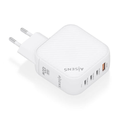 Cargador Pared AISENS 1USB-A 3USB-C (ASCH-100W4P028-W)
