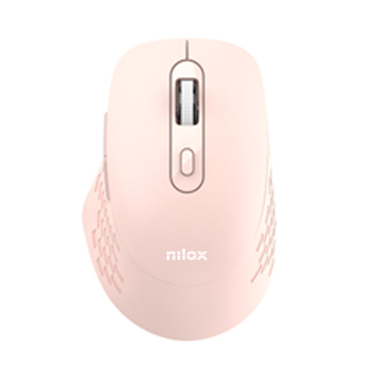 NILOX RF Wireless/BT 1600dpi Pink Mouse (NXMODWI03)