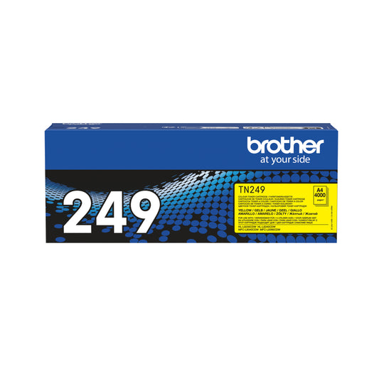 BROTHER Yellow Toner 4000 pages (TN249Y)