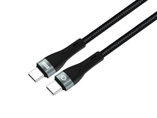 CONCEPTRONIC USB-C M/M 100W 1.2m Black Cable (ETTA01B12)