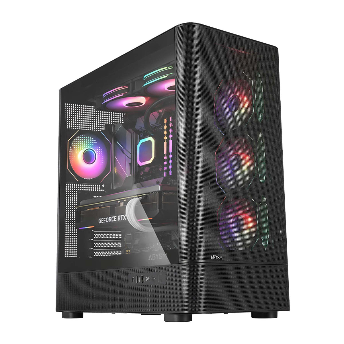 Caja ABYSM Danube Sava H500 II Air ARGB ATX (AB123801)