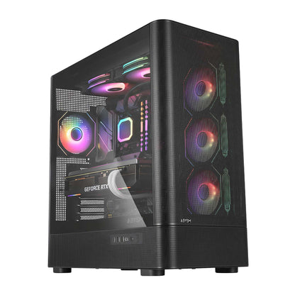 Caja ABYSM Danube Sava H500 II Air ARGB ATX (AB123801)
