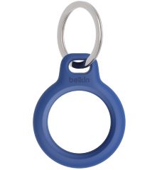 Airtag llavero protector azul