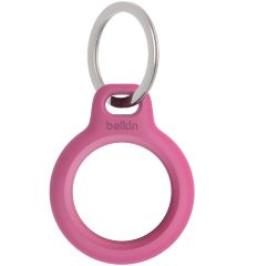 Airtag llavero protector rosa