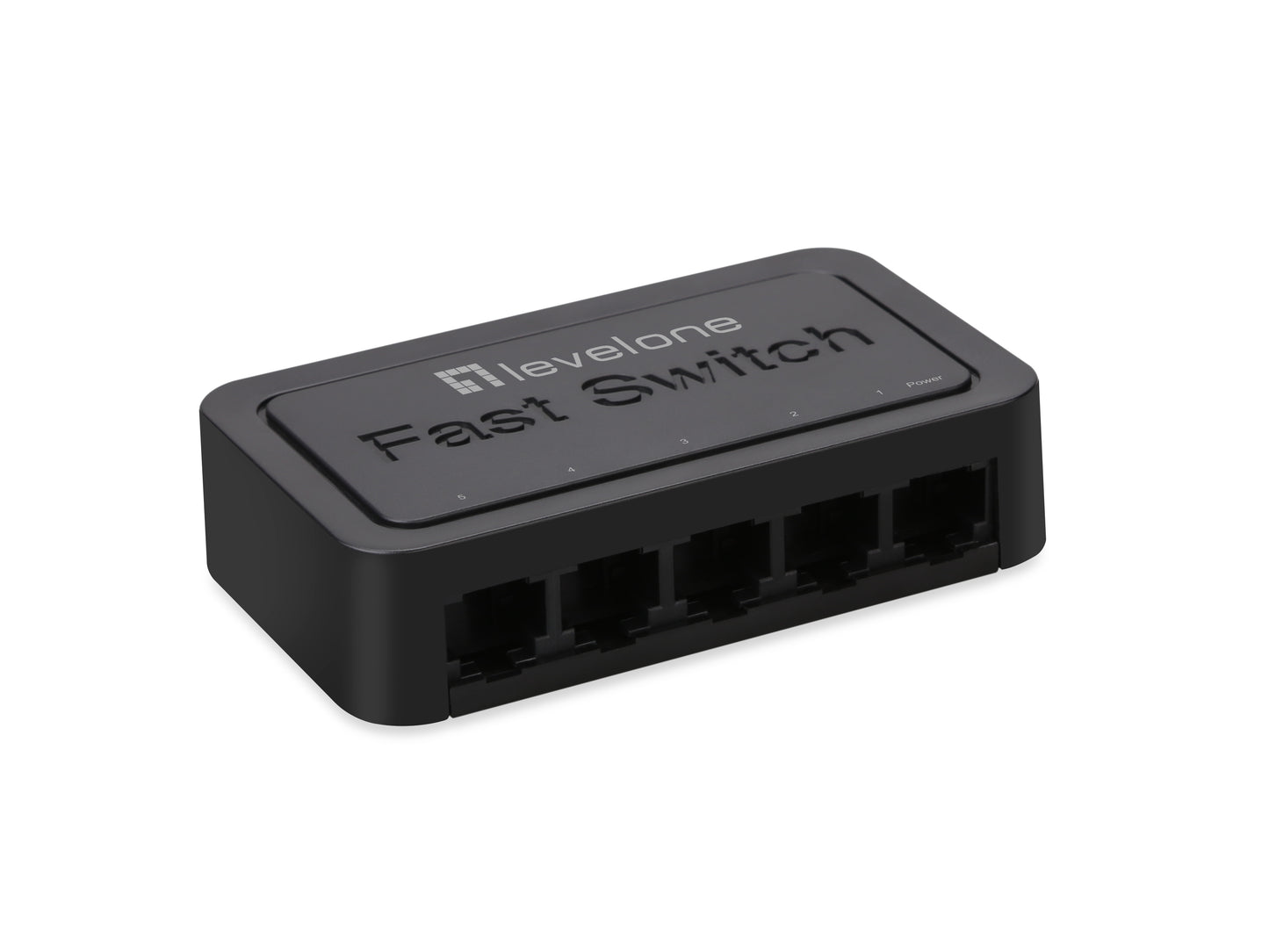 LevelOne 5xRJ45 10/100 Black Switch (FEU-0512)