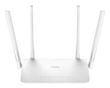 Router CUDY AC1200 WiFi 5 Dual-Band White (WR1300)