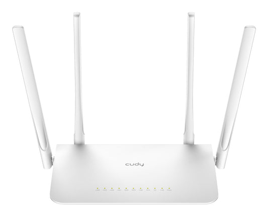 Router CUDY AC1200 WiFi 5 Dual-Band White (WR1300)