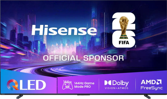 TV Hisense E7Q PRO 100" QLED 4K UHD Negro (100E7Q PRO)