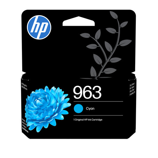 Tinta HP 963 Cian 10.7ml 700 páginas (3JA23AE)