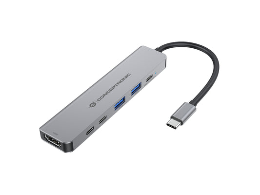 CONCEPTRONIC USB-C to USB-A/USB-C/HDMI Docking (DONN33G)