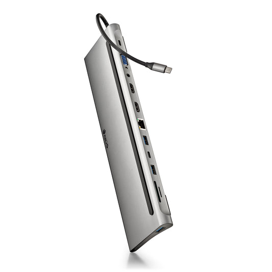NGS USB-C 12-in-1 Docking Station Silver (WONDERDOCK12)