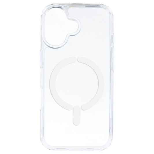 FUNDA PARA IPHONE 16 PLUS TRANSPARENTE MAGSAFE