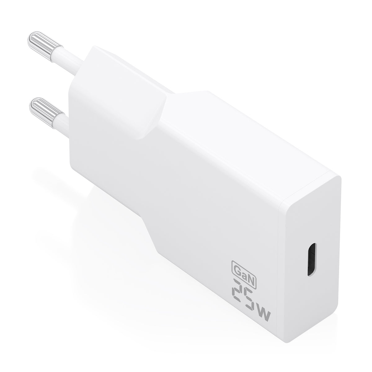 Cargador Pared AISENS GaN 25W USB-C Blanco (A110-0999)