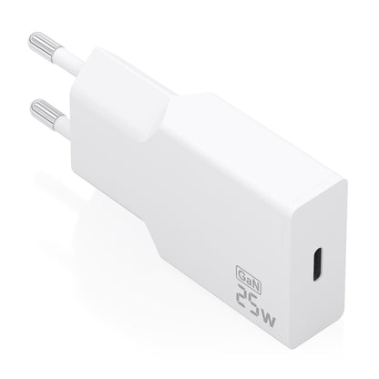 Cargador Pared AISENS GaN 25W USB-C Blanco (A110-0999)