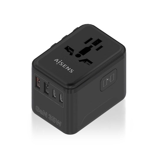 AISENS 35W Travel Wall Charger (ASPS-2A3C09-BK)