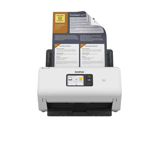 Escáner BROTHER ADS4550W ADF USB Dúplex Negro/Blanco