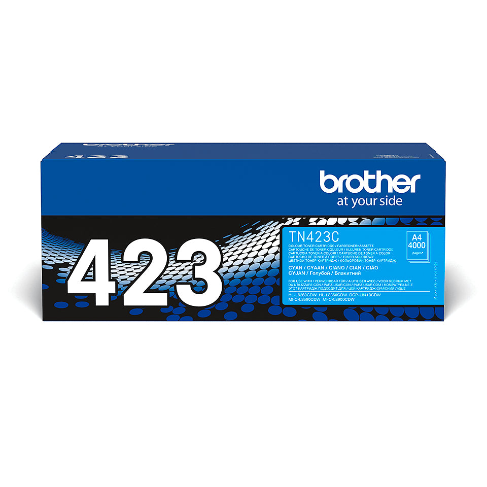 Toner BROTHER Laser Cian 4000 páginas (TN-423C)