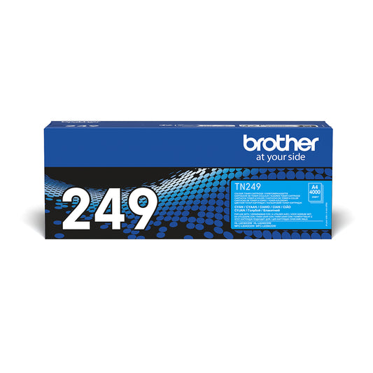 BROTHER Cyan Toner 4,000 pages (TN249C)