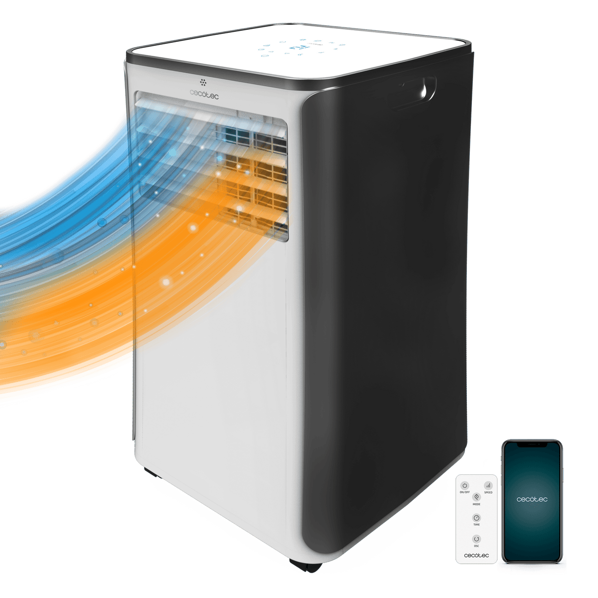 A.C. Portátil CECOTEC ForceClima 9500 Soundless (08175)