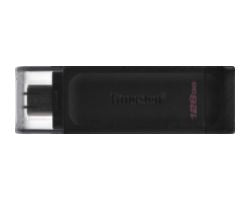 Pendrive Kingston 128Gb USB-C 3.0 Negro (DT70/128GB)