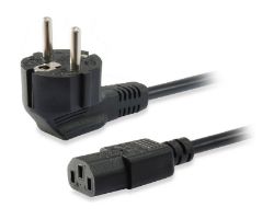 Cable Alimentación EQUIP Schuko/M a C13/H 3m (EQ112121)