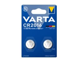 Pilas Varta Lithium Coin CR2016 Blister 2 (6016101402)