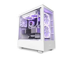 Caja NZXT H5 Elite ATX mATX EATX Blanca (CC-H51EW-01)