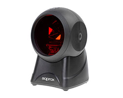 Lector Approx Código Barras 1D USB Negro (APPLS06OMNI)