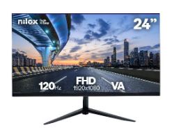 Monitor NILOX 24? 120Hz LCD VA FHD Negro (NXM24FHD1205)