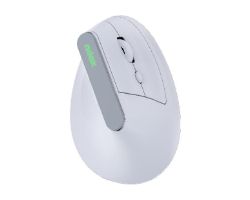 Ratón Vertical NILOX Wireless Blanco (NXMOEVR01W)
