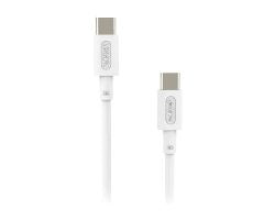 Cable NUBBEH Elisium USB-C/USB-C 1m Blanco(NBTCABLCCW1)