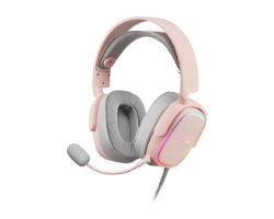 Auric+Micro Mars Gaming RGB Flow 3.5mm USB Rosa (MHAXP)